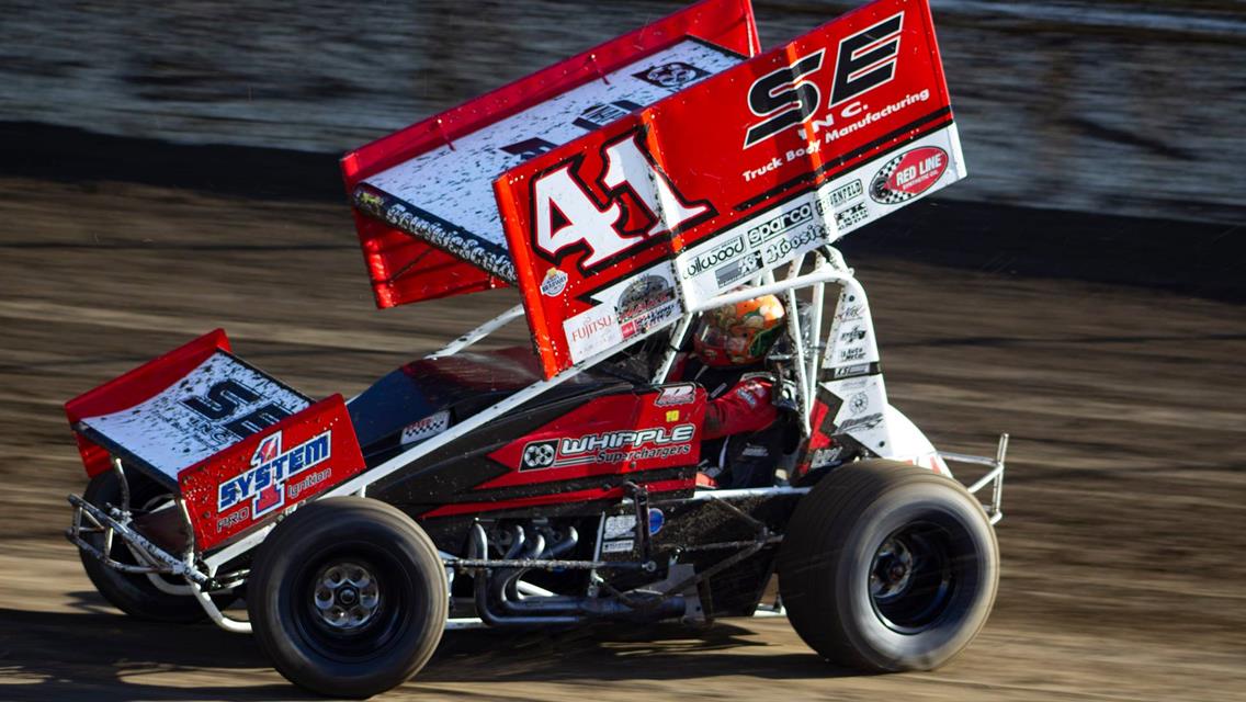Dominic Scelzi Doubling Up Saturday at Stockton Dirt Track
