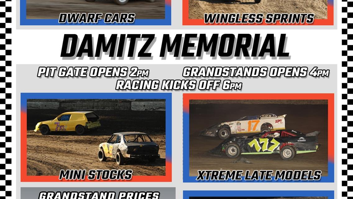 Larry Damitz Memorial At Antioch Speedway This Saturday Night