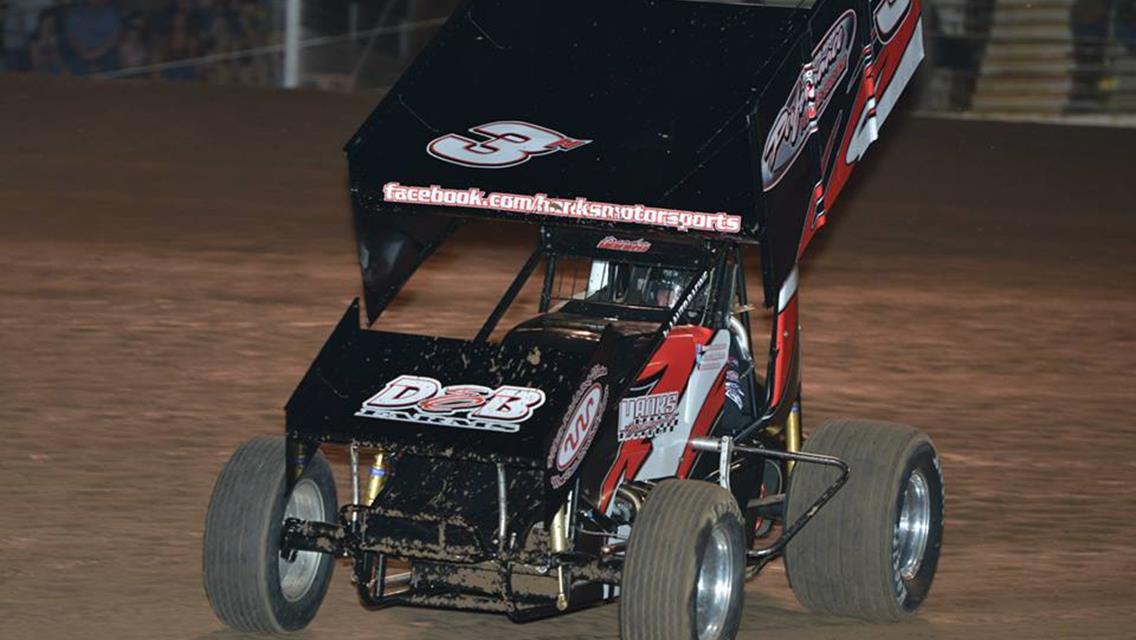 Hanks Focused on Adapting to Big Track During 360 Knoxville Nationals