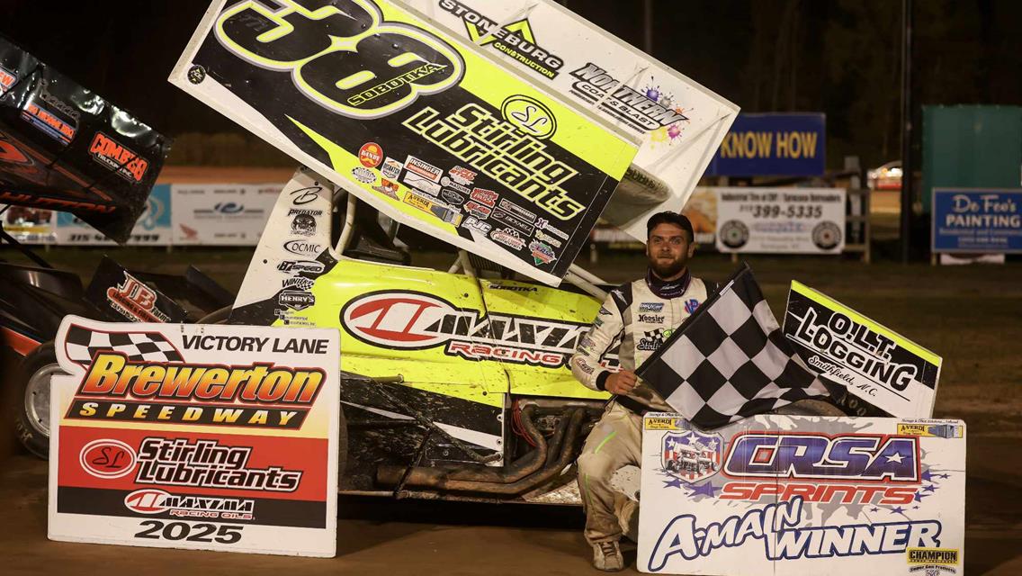 Sobotka Returns Home for Win Four and Sizable Points Lead at Brewerton