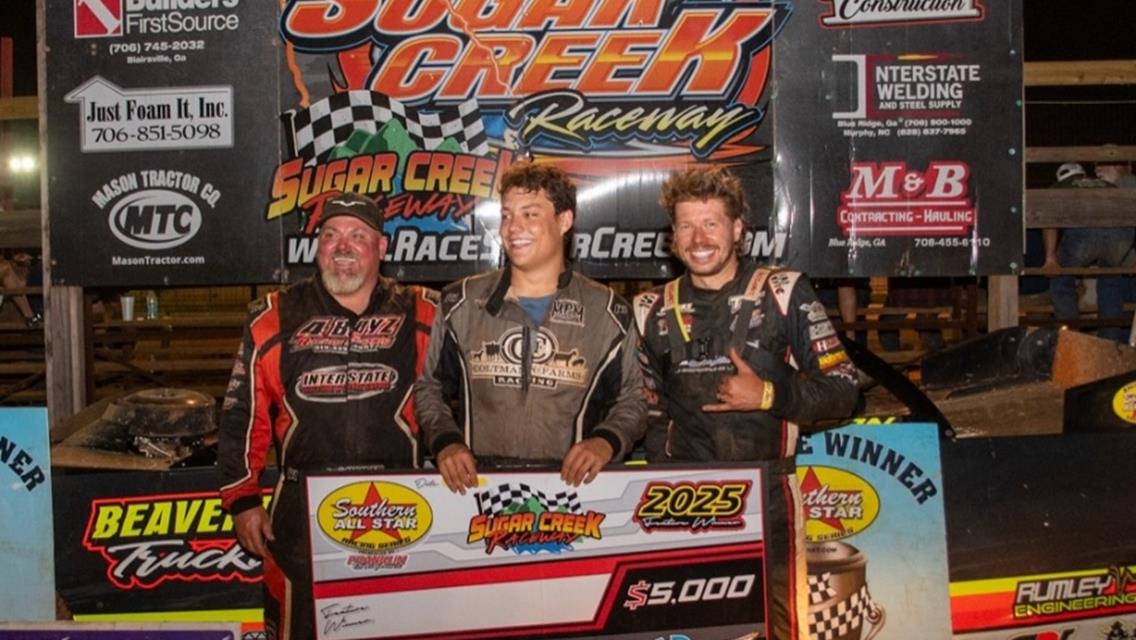 Sugar Creek Raceway (Blue Ridge, GA) – Southern All Stars – June 21st, 2025. (Austin Thomason Photo)