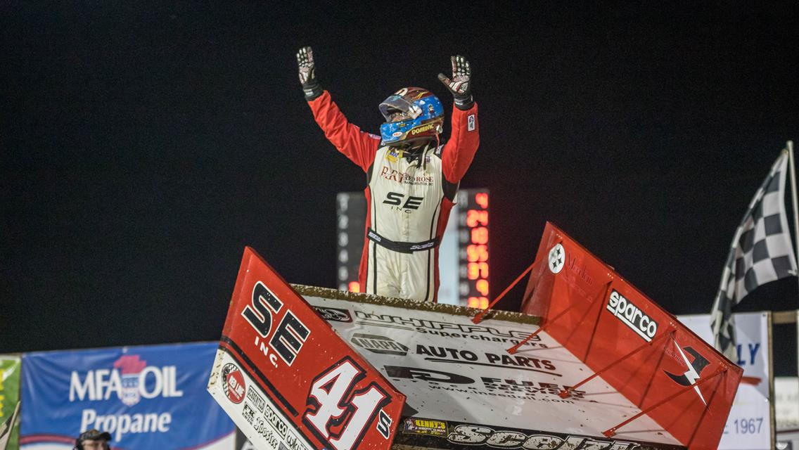 Dominic Scelzi Captures First Triumph of Season During Debut at Lake Ozark Speedway