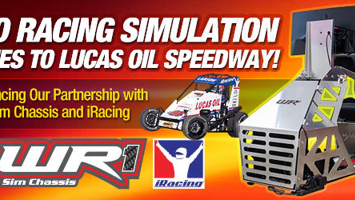 WR1 Sims loaded with iRacing coming to Lucas Oil Speedway Midway this season