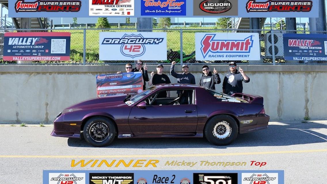 Adkins sweep highlights IHRA season opener at Dragway 42