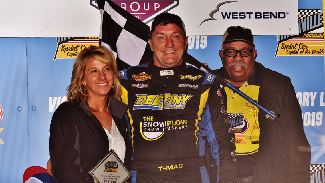 McCarl, Giles shine at Knoxville Raceway