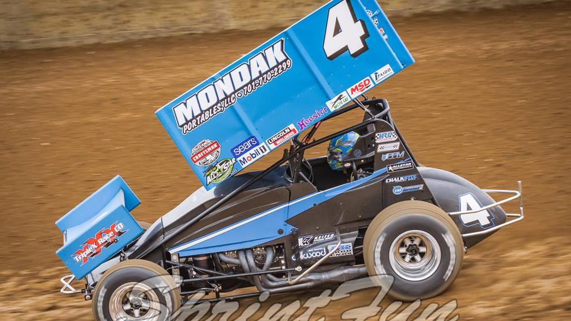 Parker Price-Miller Storms To a Top-5 With the World of Outlaws at ‘The Burg’