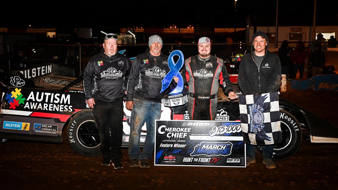 Zack Mitchell and Coltman Farms Racing dominate at Cherokee Speedway