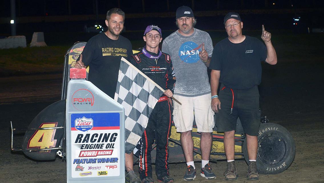 Seavey Captures Career-First for Final Night of Illinois SPEED Week