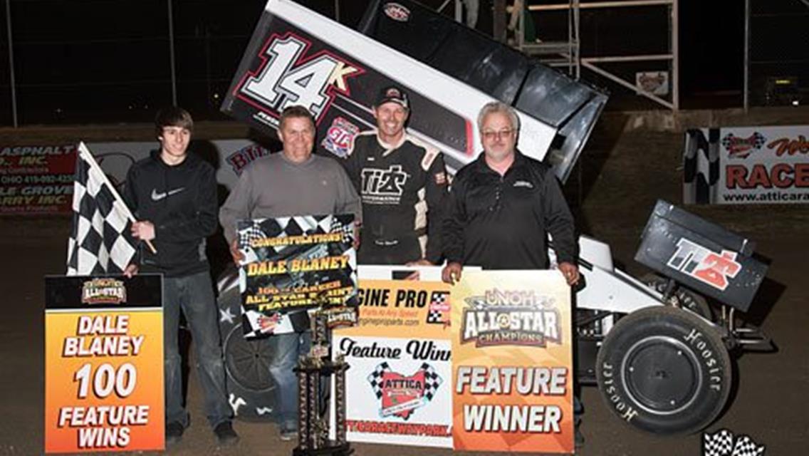 Dale Blaney Wins Fremont Speedway