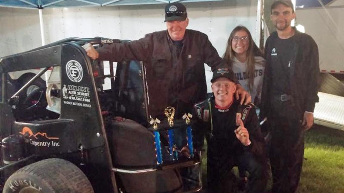 Routson scores thrilling Badger Midget win at Plymouth