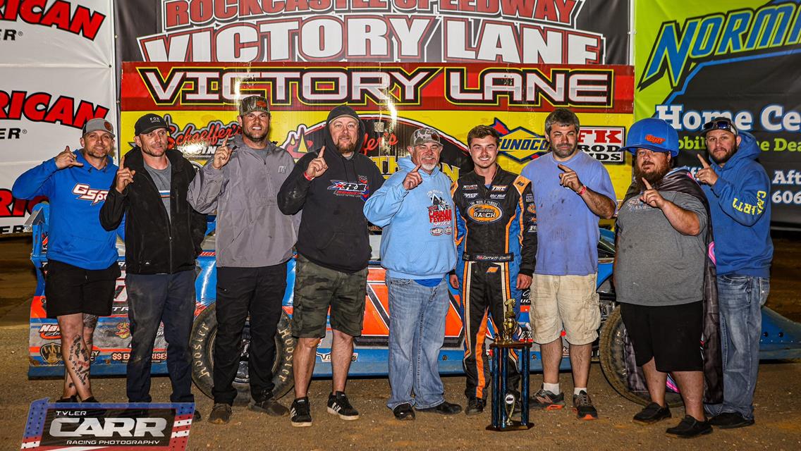 Rockcastle Speedway (Mount Vernon, KY) – Schaeffer&#39;s Oil Spring Nationals – Finn Watson Memorial – May 9th, 2025. (Tyler Carr Photo)