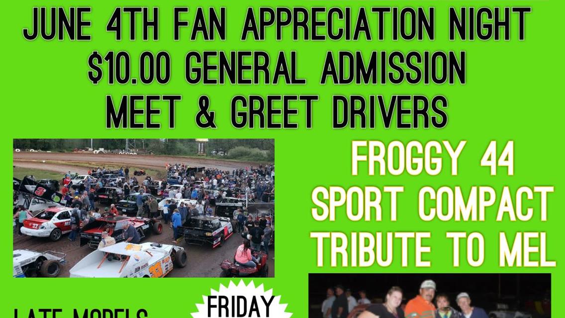 COTTAGE GROVE SPEEDWAY IS FULL OF EXCITEMENT THIS WEEKEND!!