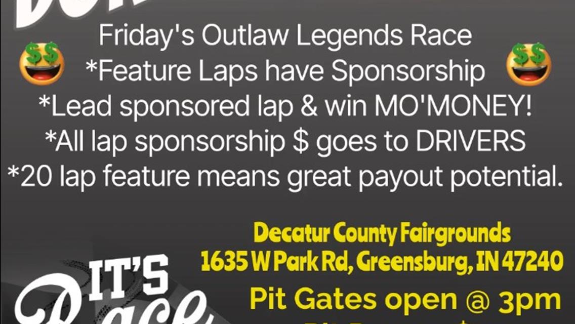 Outlaw Legends at the Decatur County Fair, Indiana