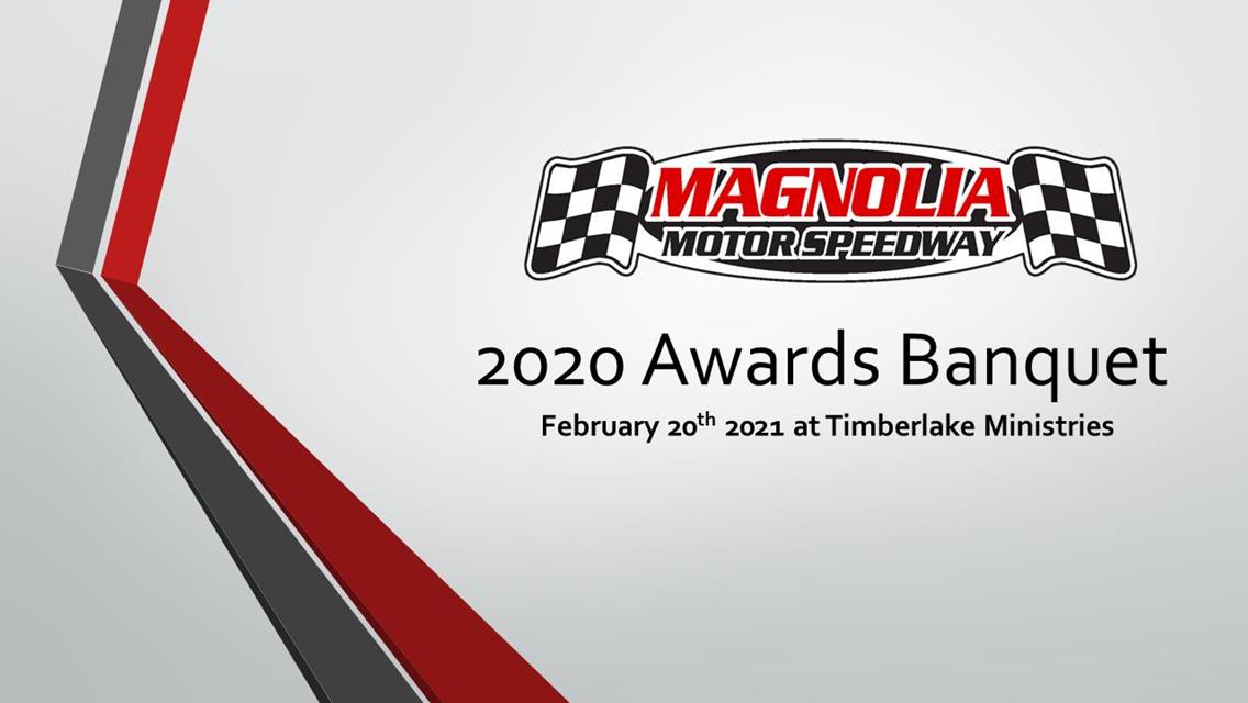Magnolia Motor Speedway 2020 Awards Banquet Set for Saturday February 20