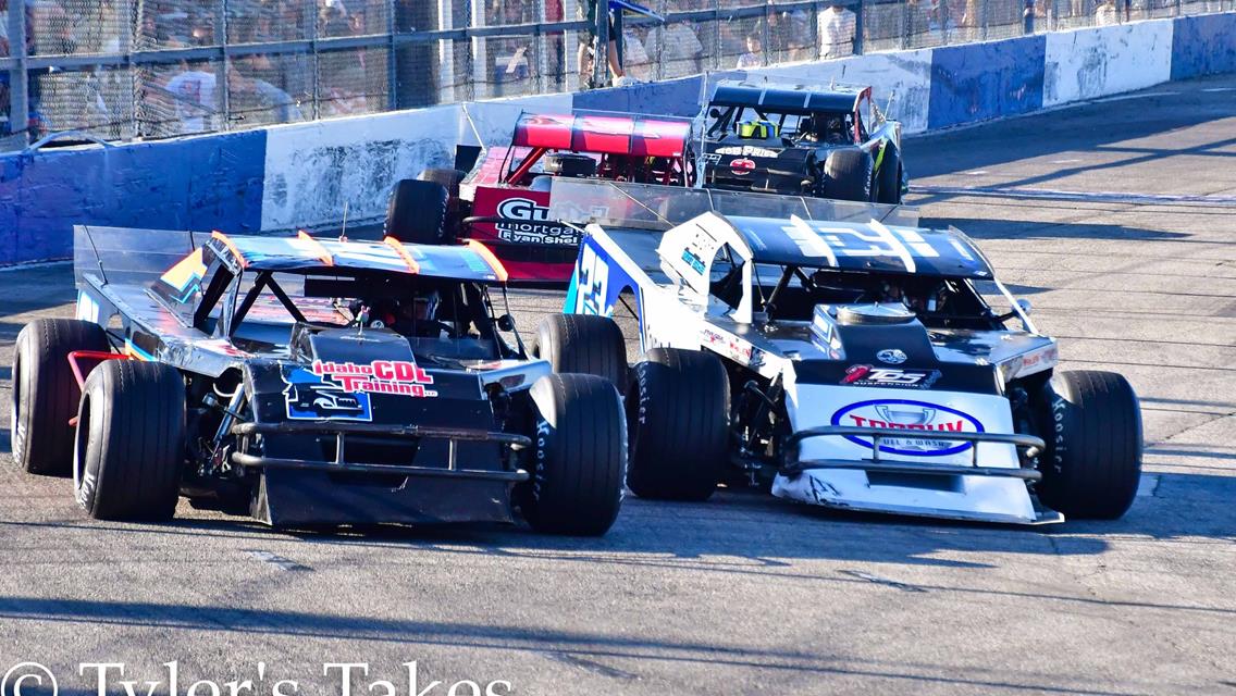 Latham Sweeps NASCAR Modified Double