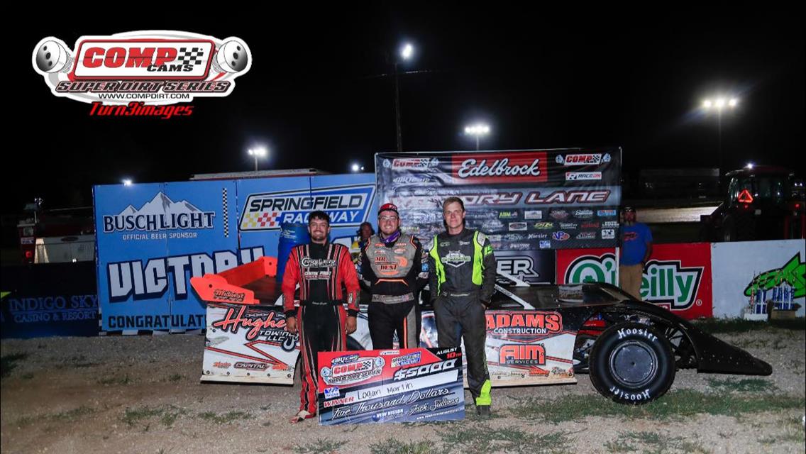 Springfield Raceway (Springfield, MO) – Comp Cams Super Dirt Series – August 10th, 2024. (Turn 3 Images)