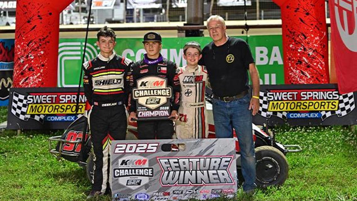 Cash Lacombe Wins Restrictors and Levi Ballard Victorious in Jr Sprints in KKM Challenge SSMC Championship Night