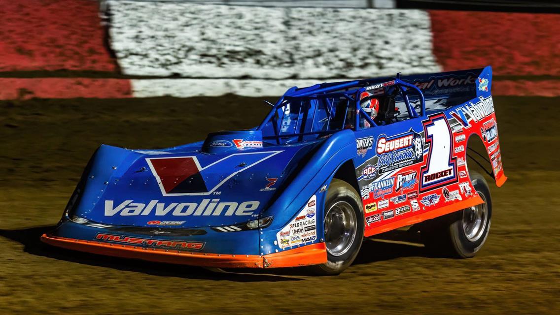 Batesville Motor Speedway (Batesville, AR) – Lucas Oil Late Model Dirt Series – Topless 100 – August 15-16, 2025. (Heath Lawson photo)