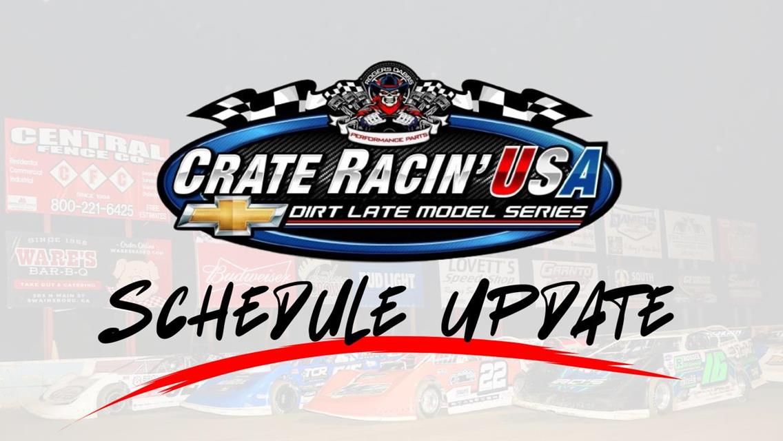 Harvey Jones Memorial at All-Tech Raceway Removed from Crate Racin’ USA Schedule