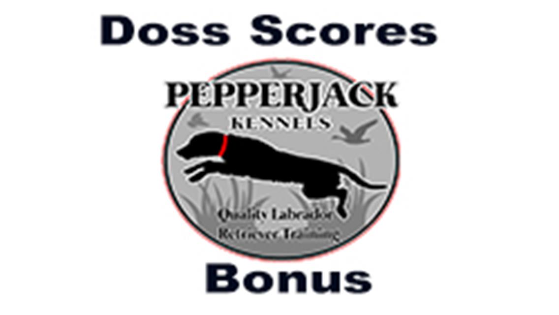 Jeremy Doss Wins Pepperjack Bonus for best Average  Blizzard 2 &amp; 3 Finish