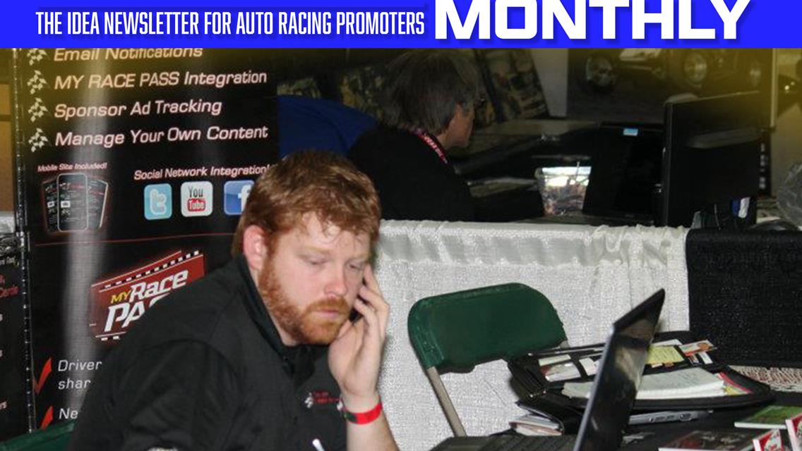 RACING PROMOTION MONTHLY NEWSLETTER; ISSUE 53.10 THE PROMOTERS VOICE &amp; FORM SINCE 1972; OCTOBER EDITION