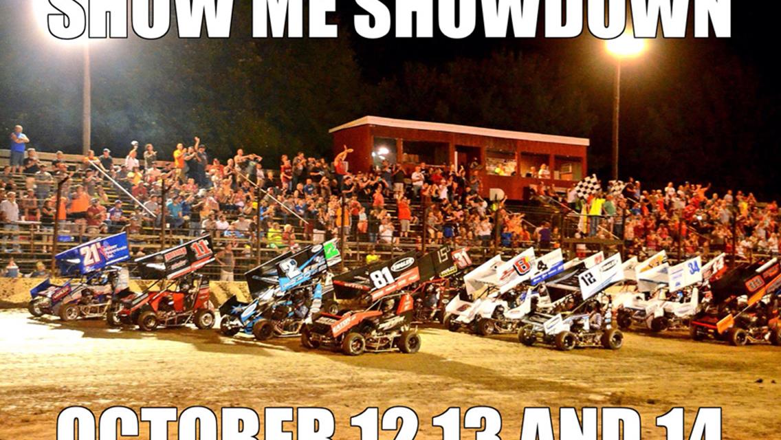 Show-Me Showdown at Sweet Springs Oct 12-14
