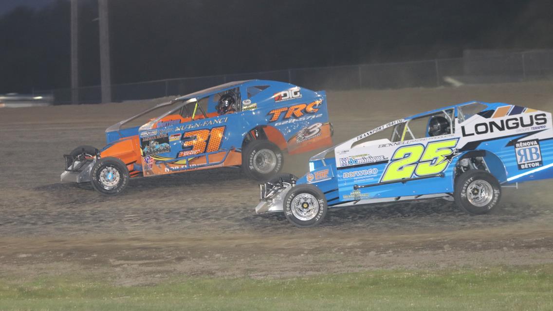 BERNIER WINS FEATURE, CLINCHES BACK TO BACK CHAMPIONSHIPS