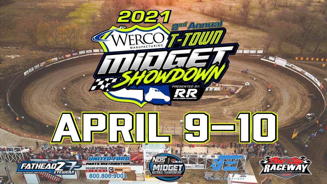 Lap Sponsors Open For Werco Manufacturing Town Midget Show Down Presented by Rayce Rudeen Foundation