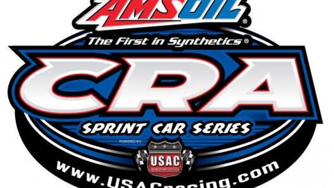 Amsoil USAC/CRA Sprint Car Schedule Set for 24 Events in 2016