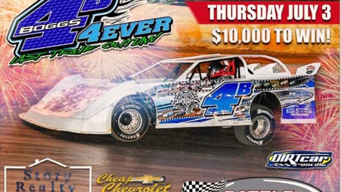 4B4EVER 40 Goes July 3rd for Valvoline American Late Model Iron-Man Series at Mudlick Valley Raceway