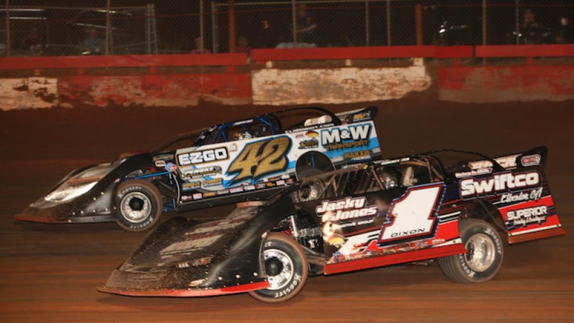 Top-10 finish in Rebel Yell at Screven Motor Speedway