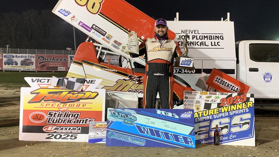 Trenca Lands in Victory Lane at Fulton