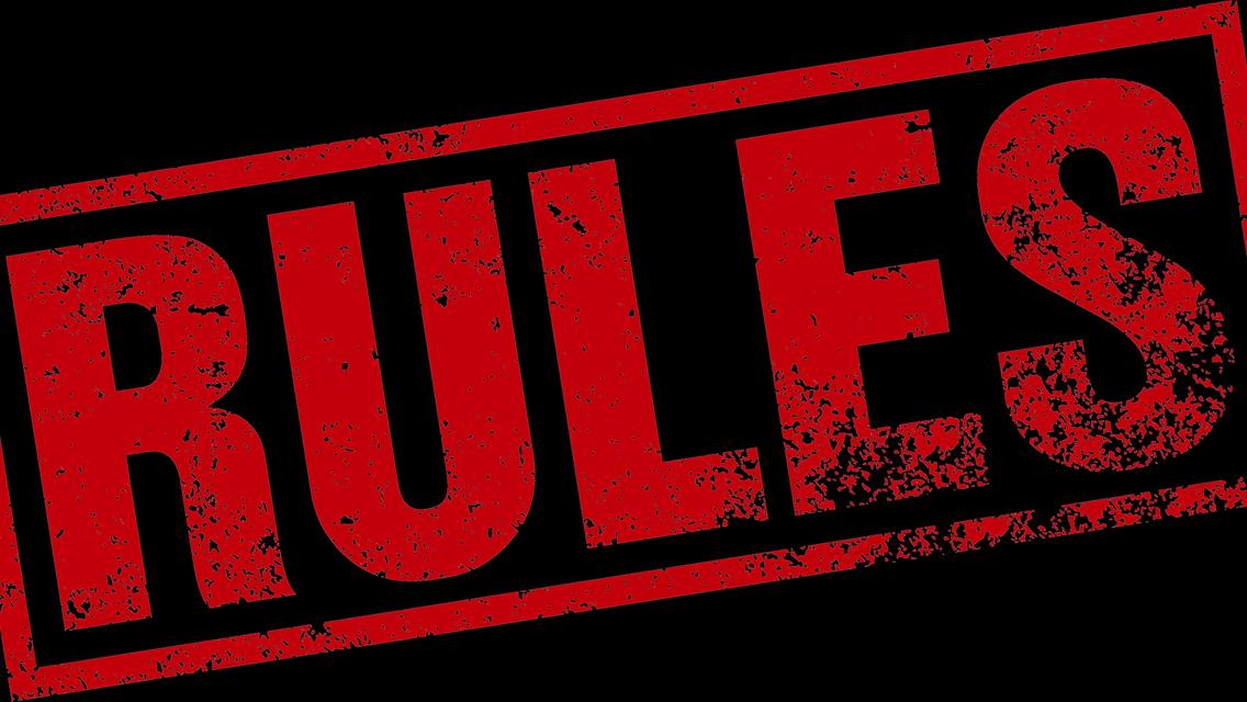 Street Stock Rules Update: