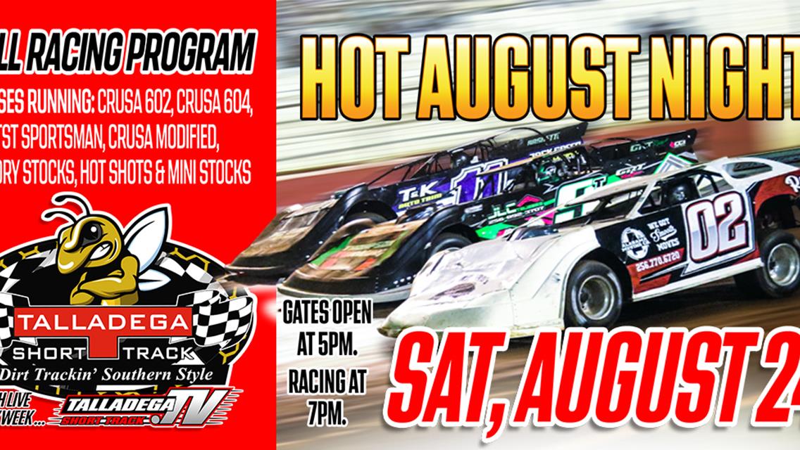 Talladega Short Track | August 24th!