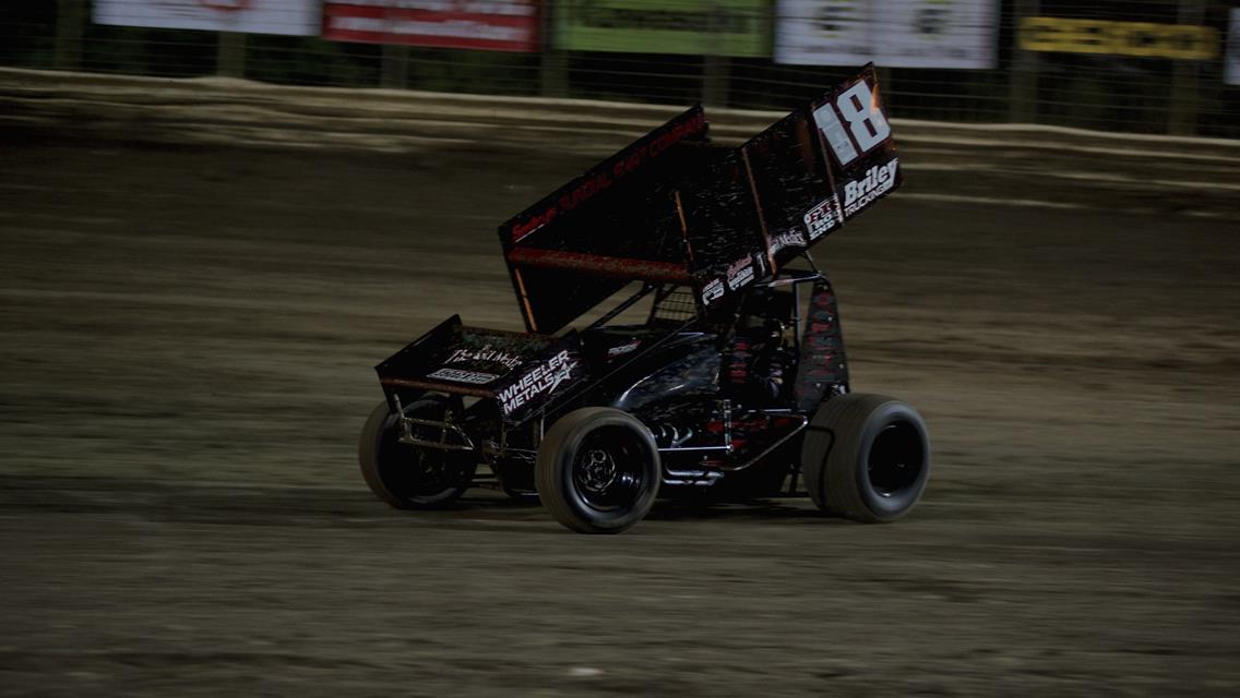 Bruce Jr. Charges to Podium Finish at Knoxville After Dodging Midwest Rain