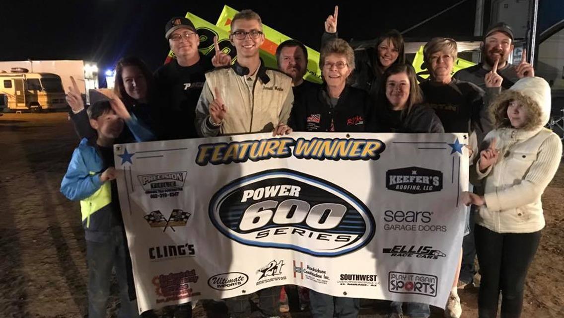 Jarrett Martin Wins Power 600 Series Championship at Harvest Hustle