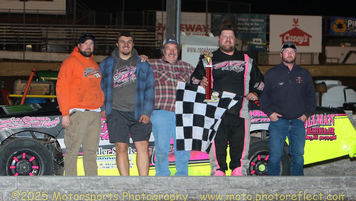 Mallicoat, Daniels, Smith, Stigge and McDowell Season Opening Feature Winners at Boone
