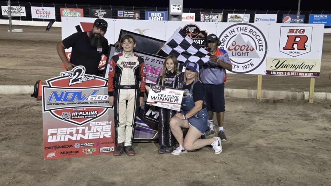 Zorn, Vasquez, Weger, Fetters, and Pittman Produce NOW600 National Wins on Thursday at Dodge City Raceway Park!