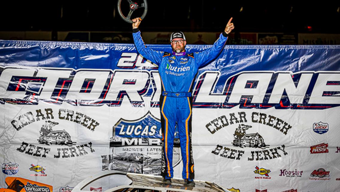 Davenport dominates at Lucas Oil Speedway for MLRA Spring Nationals Night 2 triumph