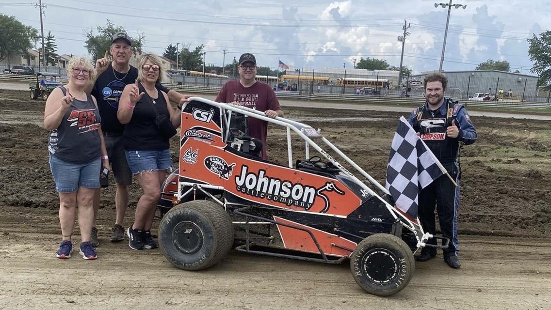 Sharpe, Andrews, and Cambensy Capture HART Indiana Micro Week Features on Sunday Afternoon at Rush County!