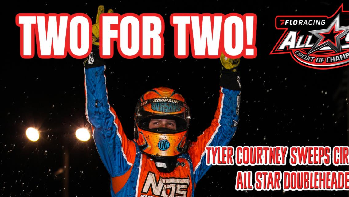 Tyler Courtney caps Circle City sweep with $10,000 finale win over Rico Abreu