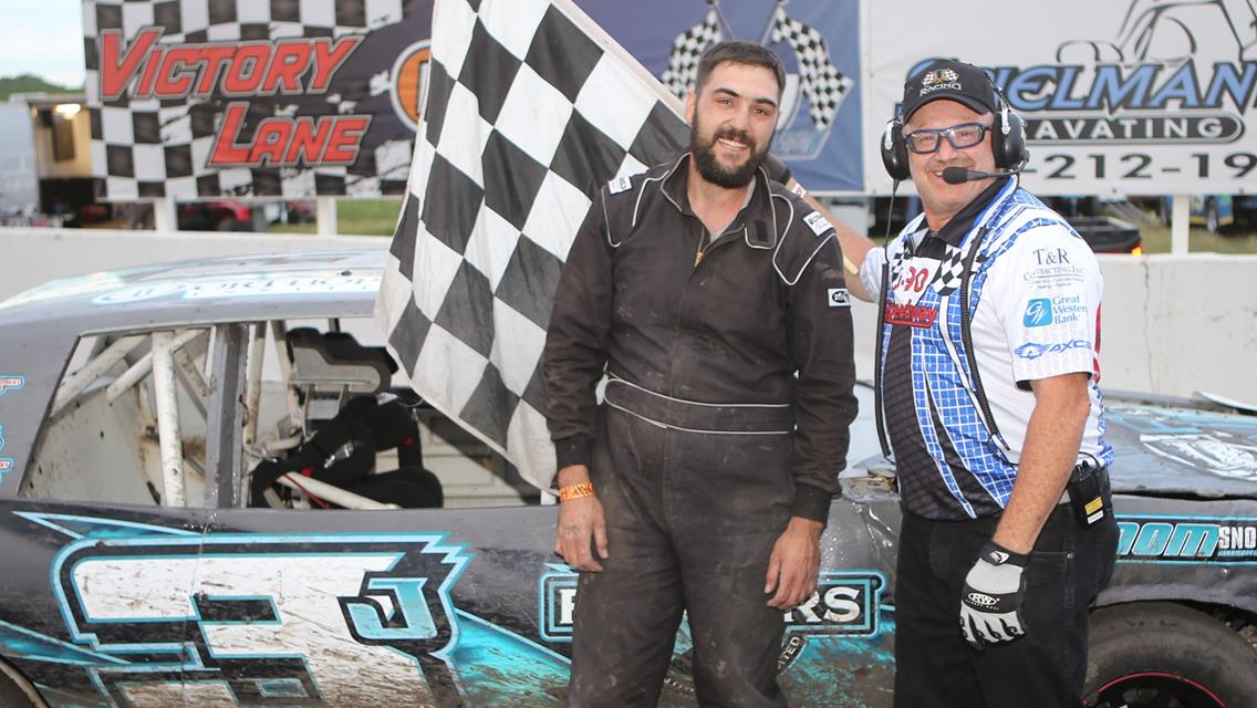 4 Drivers get first wins of 2021 at I-90 Speedway