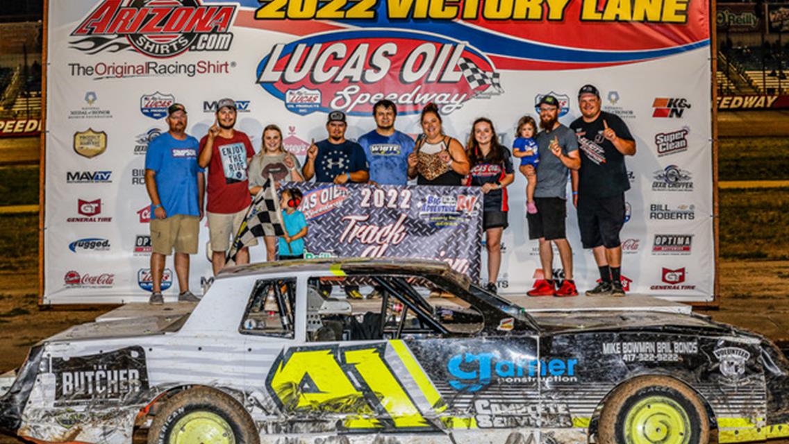 Lucas Oil Speedway Champions Spotlight: White meets, exceeds expectations on his way to USRA Stock Cars title