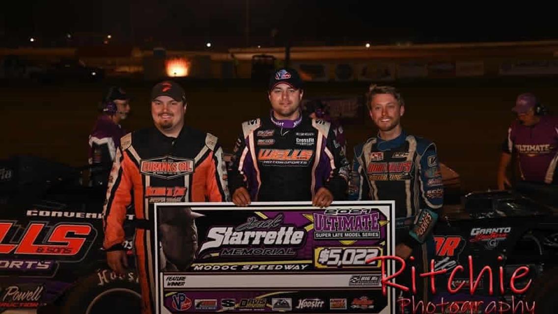 Ivey notches runner-up finish in Jack Starrette Memorial at Modoc