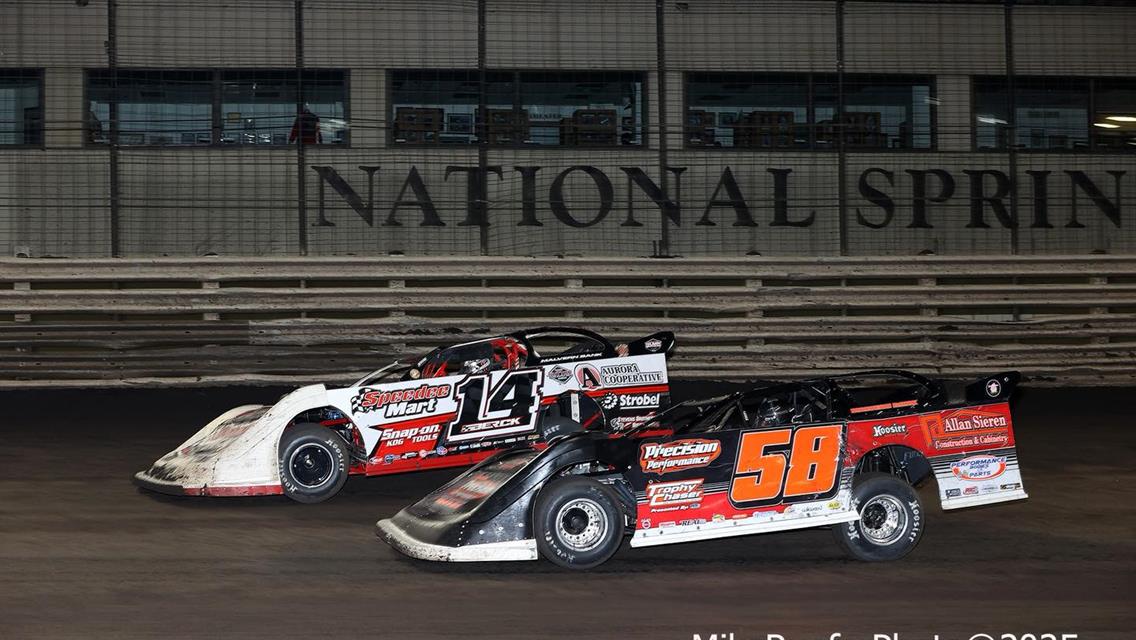 Knoxville Raceway (Knoxville, IA) – Malvern Bank Series – Knoxville Nationals – September 20th, 2025. (Mike Ruefer photo)