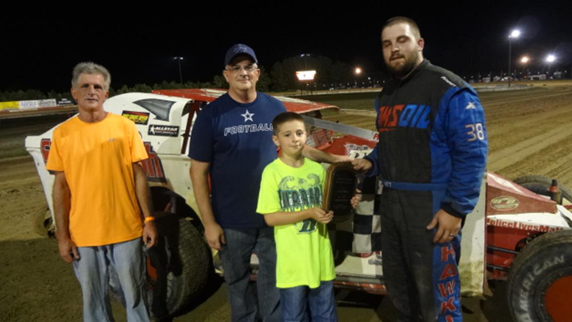 MATT HAWKINS WINS NORRIS BRYAN MEMORIAL FOR FIRST CAREER WIN IN DELAWARE BIG BLOCKS