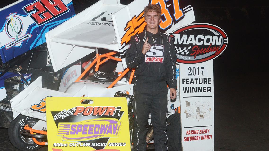 Nick Howard Takes a Career-First in Night Four of POWRi Illinois SPEED Week