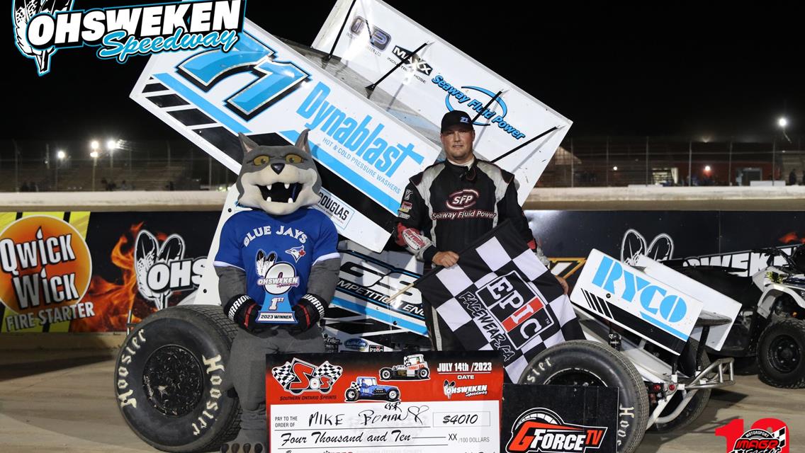 BOWMAN TAKES FIRST SOS WIN AND $4,010 ON TAMMY TEN/LITTLE BEN NIGHT AT OHSWEKEN