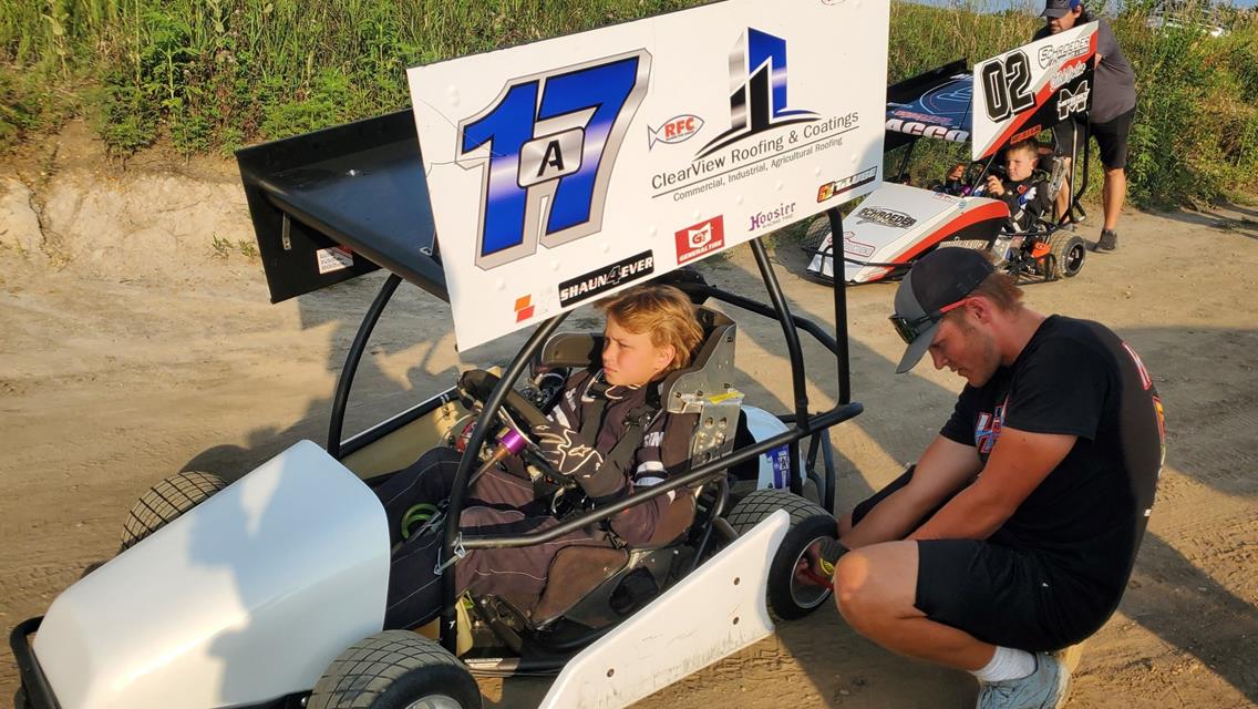 Cayden Anderson Battles at English Creek Speedway