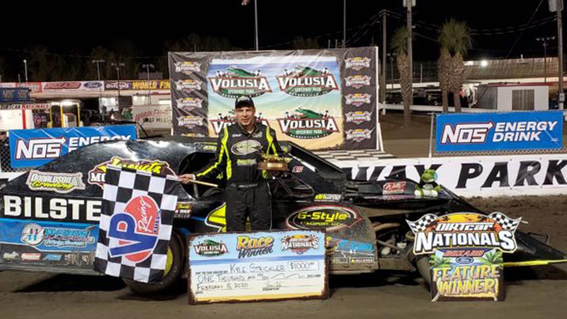 Kyle Strickler Owns Second Night of 49th DIRTcar Nationals